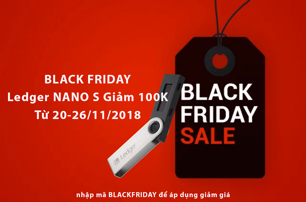 Mã giảm giá Black Friday, giảm 100K từ 20/11-26/11/2018